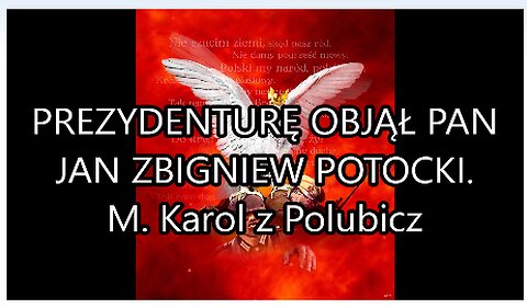 PREZYDENTURĘ OBJĄŁ PAN Jan Zbigniew Potocki 24.11.23 roku