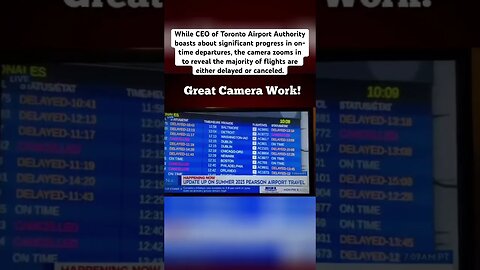 Toronto Airport Authority has EPIC FAIL on live TV