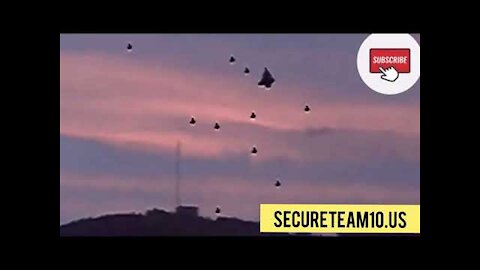 Top 10 Massive UFO Sightings SECURETEAM10 - ufo sighting compilation