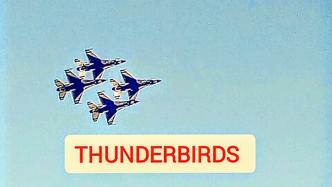 Thunderbirds Performing Aerial Maneuvers at Warriors over the Wasatch Airshow June 29, 2024