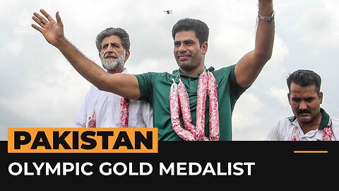 Pakistan's first gold medalist in 40 years gets hero's welcome | Al Jazeera Newsfeed