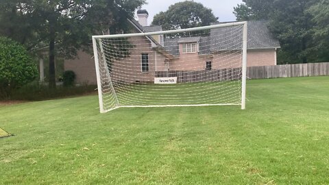 juggling soccer ball part one