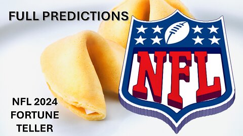 NFL 2024 PREDICTIONS