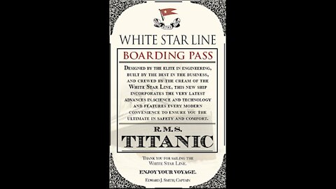 The Titanic: Welcome Aboard