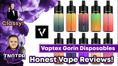 Honest Review! Vaptex Gorin Disposables