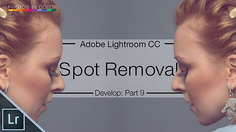 Lightroom 6 / CC Tutorial - Spot Removal Tool