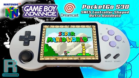 PocketGo S30 | Super Nintendo Themed Retro Handheld