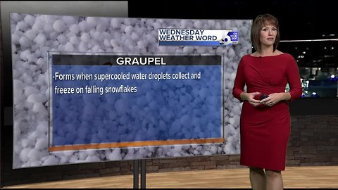 Rachel's Wednesday Weather Word: Graupel