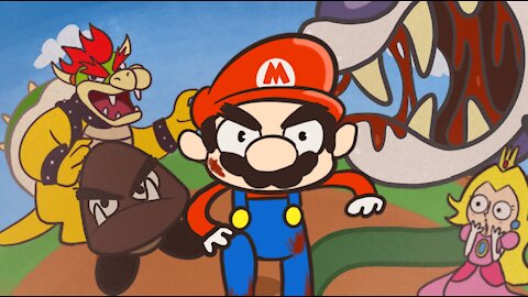 Mario's Horror World |Super Mario Parody