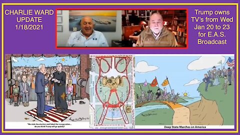 Robert David Steele & Charlie Ward on January 20th (Inauguration Day)