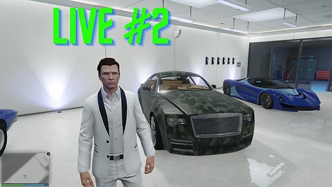 GTA V ONLINE LIVE - From Rank 0 to 100! Part 2 [No Mic]