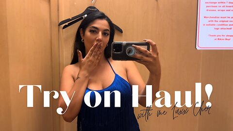 Try On Haul with me!