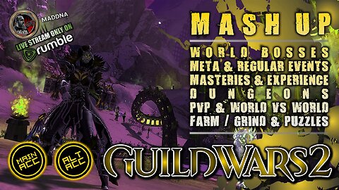 GUILD WARS 2 003 MAIN / ALT ACC MASH UP