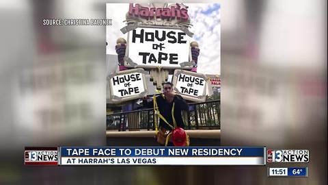 Tape Face has new show at Harrah's