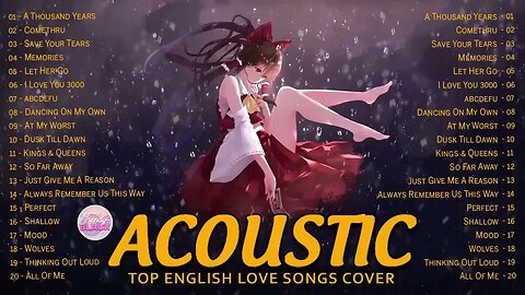 Best Soft Acoustic Love Songs Cover Playlist 2023 ❤️ Top Chill Acoustic Cover Of Popular Love Songs