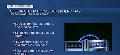 LINQ Promenade offer first responder specials in honor of National Superhero Day