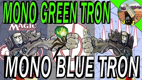 Mono Green Tron VS Mono Blue Tron｜Everyone's Looking For Lands ｜Magic The Gathering Online Modern League Match