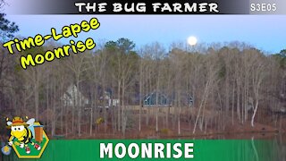 Time-lapse Moonrise