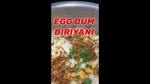 Viral Anda Dum Biryani of Indian ASMR World | ASMR Cooking | #asmrcooking #food #cooking #asmr #eggs