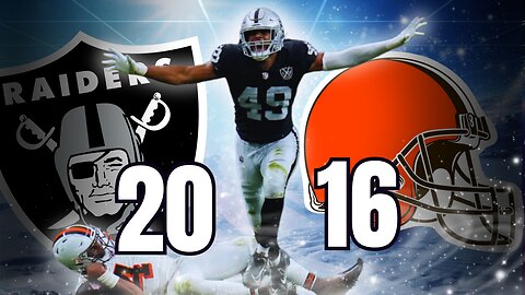 Las Vegas RAIDERS vs Cleveland BROWNS Recap || Raiders World Order