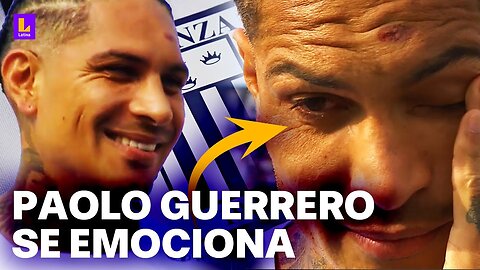 Paolo Guerrero se emociona tras historico regreso a Alianza Lima: "Tuve el sueño de regresar a casa"