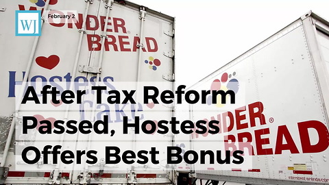 After Tax Reform Passed, Hostess Offers Best Bonus Yet – If You Like Twinkies