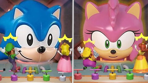 🎉🎮 Mario Party Superstars - Sonic 🦔 vs Amy Rose 🌹 vs Yoshi 🦕 vs Donkey Kong 🦍