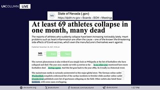 Still Lack of Concerns Over Young Athlete Deaths and Unexplained “Died Suddenlies” - UK Column News