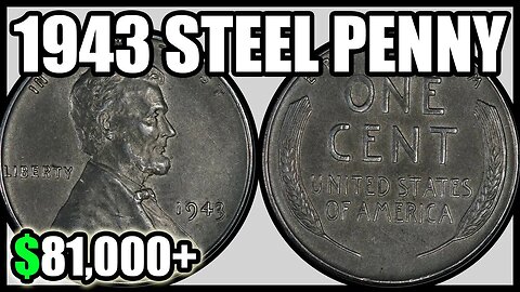 1943 Steel Pennies Worth Money - How Much Is It Worth and Why, Errors, Varieties, and History