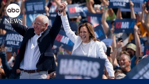 Harris hits campaign trail with Walz | U.S. Today