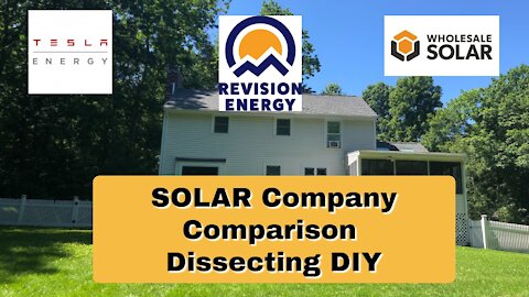 Tesla and Solar company comparison Nh Area