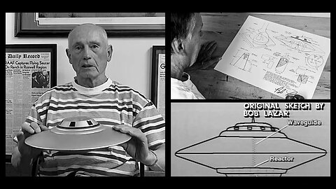 Bryan Rowder describes his sighting of the (Lazar) “sport model” UFO in Washington state, 2011