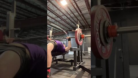 308.6lbs/140kg bench press #shortsvideo #gym #fitness #gymmotivation