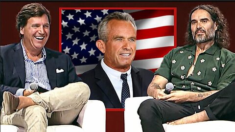 Tucker Carlson & Russell Brand on RFK Jr Fight Against Big Pharma & Elites