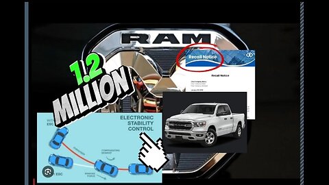 RAM PICKUP RECALL: Stability Control could shut off/cause CRASH!