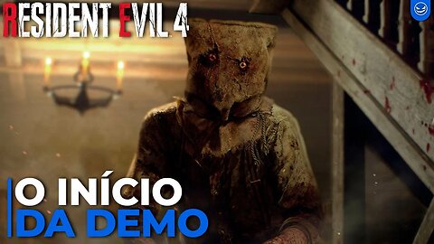 RESIDENT EVIL 4 Remake - Gameplay da Demo do Início ao Fim!!! Está Incrível