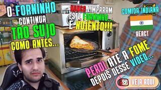 É MUITA SUJEIRA PARA UM REACT SÓ! Reagindo a COMIDA DE RUA INDIANA: Sanduíche da Índia | Veja Aqui