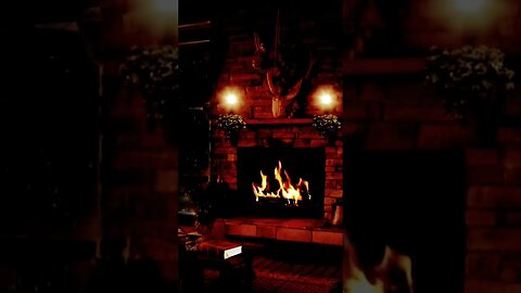 FIREPLACE INCREDIBLE FIRE SOUND #shorts #universe #calm #relaxing #sound