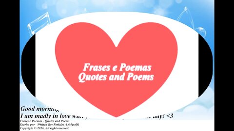 Good morning my passion, how are you my love? [Message] [Quotes and Poems]