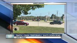 Traffic Crash Temporarily Shuts Down Road