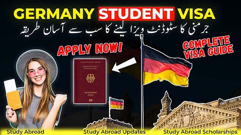 How To Apply Germany Study Visa | Avoid These Mistakes: German Visa Process