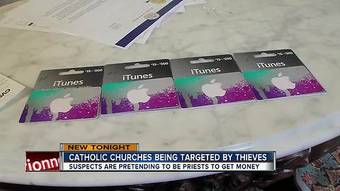 Catholics targeted in iTunes gift card scam