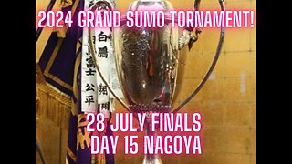 Sumo July Live Day 15 Nagoya Japan! 大相撲LIVE 07月場所