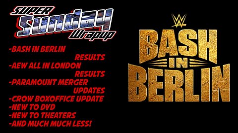 Bash in Berlin Results / AEW All In Results