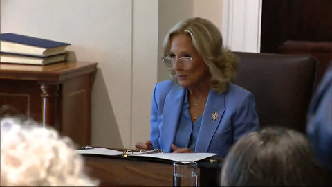 Questions Abound After Jill Biden Takes Over Cabinet Meeting For A Visibly Tired Joe Biden