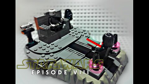 LEGO Star Wars Episode 8 The Last Jedi - Supreme Leader Snoke's Throne Room - MOC Review (2016)