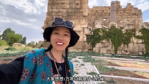 The best preserved temple of the Sun in ancient Rome, Baalbek.