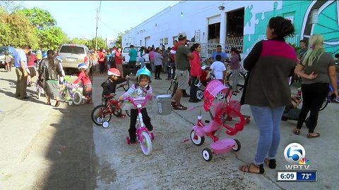 Jack the Bike Man gives away 1,500+ bicycles to children