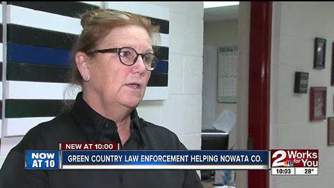 Green Country law enforcement helping Nowata Co.