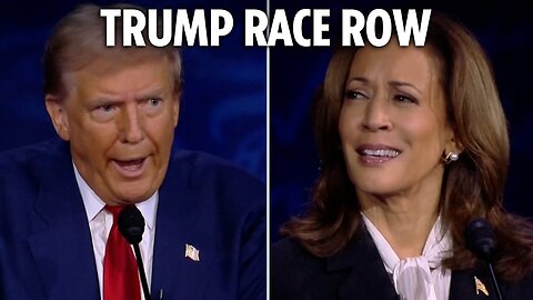 ‘I don’t care what she is’ Donald Trump grilled on claim Kamala Harris ‘turned black’